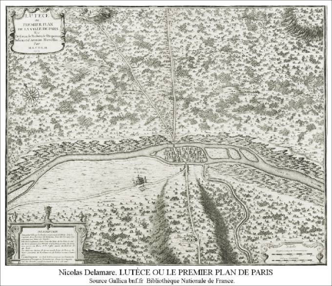 Lutece - Le premier plan de Paris