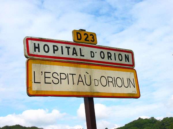 L'Hôpital d'Orion Panneau 