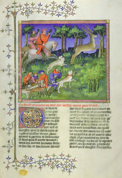 Manuscrit du Livre de chasse