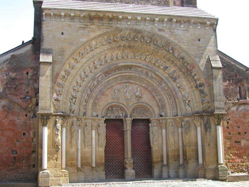 Eglise Ste Foix de Morlaàs - XIème siècle - Portail